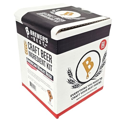 Home Brew Ohio Best One Gallon Home Brew Beer Ingredient Kit (American Wheat Beer)