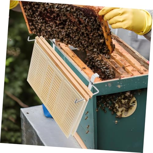 Yardwe Beehive Stand Hive Holder Beekeeping Rack for Frames Beehive Hanger Storage