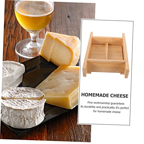 ABOOFAN Tofu Press Mold High Grade Wooden Cheese Maker Tool for Homemade Tofu and Cheese Pressing Smooth Edges Easy to Kitchen Accessory