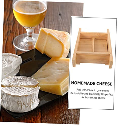 ABOOFAN Tofu Press Mold High Grade Wooden Cheese Maker Tool for Homemade Tofu and Cheese Pressing Smooth Edges Easy to Kitchen Accessory