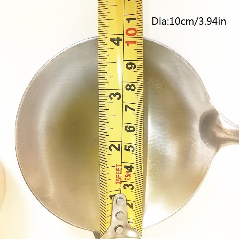 Soup Ladle Stainless Steel Scoop Spoon 304 Stainless Steel Utensils for Cooking with Anti-Scald Design kitchen tool for Soup, Stew, Chili and Gravy Silver 13.58 Inches - size: W3.7"x L13.58", style: 304 Soup Scoop Ladle