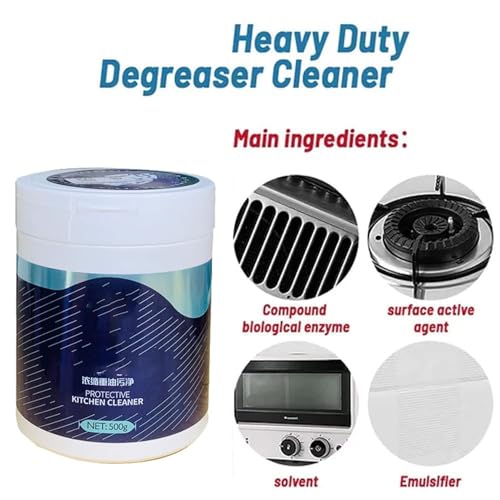 Cleaning Powder, Cleaning Powder, Powerful Kitchen All-Purpose PowderCleaner, Heavy Oil Stain RemovalPowder, Powerful Multifunctional Cleaner (1)