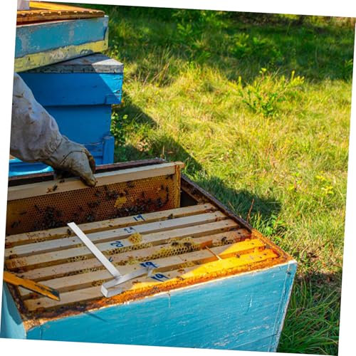 BESPORTBLE Stainless Steel Beekeeping Frame Holder Professional Hive Frame Rest for Easy Inspection and Harvesting Durable Nesting Shelf for Beekeeper Supplies