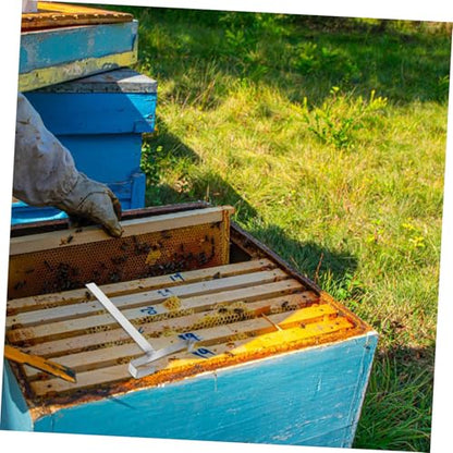 BESPORTBLE Stainless Steel Beekeeping Frame Holder Professional Hive Frame Rest for Easy Inspection and Harvesting Durable Nesting Shelf for Beekeeper Supplies
