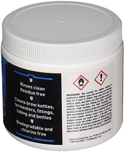 National Chemical OC-S3JH-0T5Y Craft Meister Oxygen Brewery Wash: 1 Tub by National Chemical