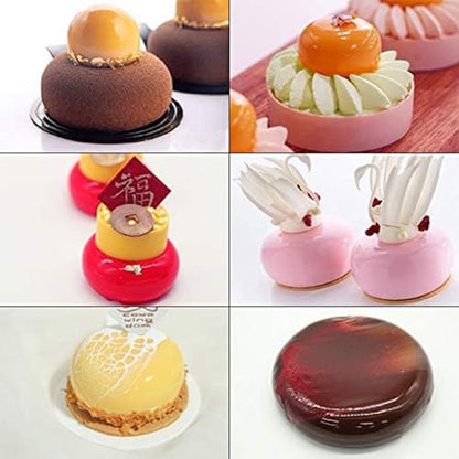 OCPO KITCHEN Stone Silicone Mold for Baking Mousse Cake, Candy, Pastry, Chocolate, Cupcake, Jelly, Cookie, Pudding, Cake Decoration Mold, 3D Stone Shape (15-Cavity) - style: Stone (15 Cavity)