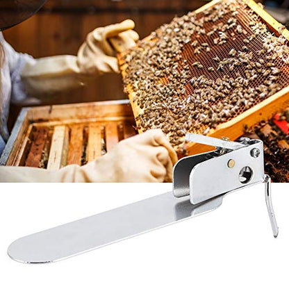 Stainless Steel Screwdriver, Magnetic Screwdriver,Beekeeping Grafting Needle | Stainless Steel Larva Transfer Tool | Single - End Shift Pin for Bee Larva Transfer | Includes Screwdriver & Spare Parts