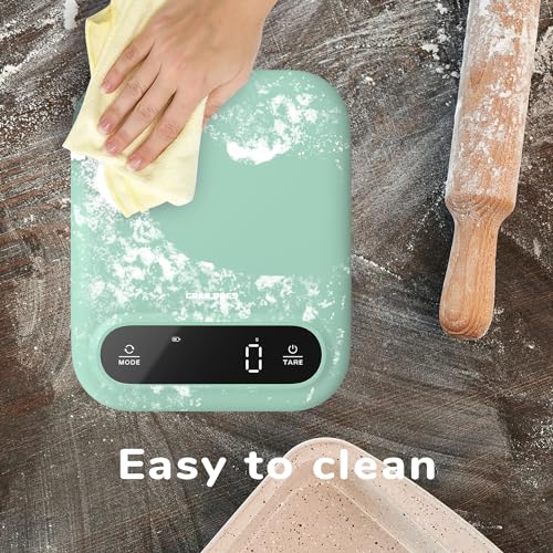 GRAM PRES Digital Food Scale 11lb/0.01oz | Kitchen Scales Digital Weight Grams and Oz for Weight Loss, Baking and Cooking,LED Display，with Tare Function