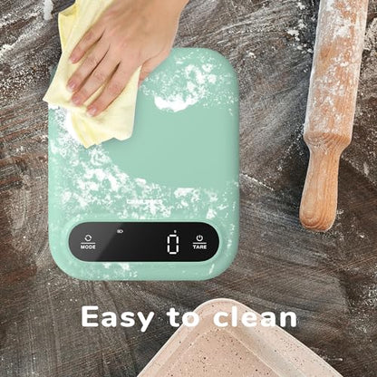 GRAM PRES Digital Food Scale 11lb/0.01oz | Kitchen Scales Digital Weight Grams and Oz for Weight Loss, Baking and Cooking,LED Display，with Tare Function