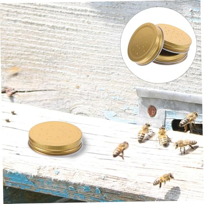 Toyvian 4pcs Beehive Water Feeding Station with Lid Easy Install Bee Water Feeder for Hive Entrance Durable and Efficient Beekeeping Tool for Healthy Colonies