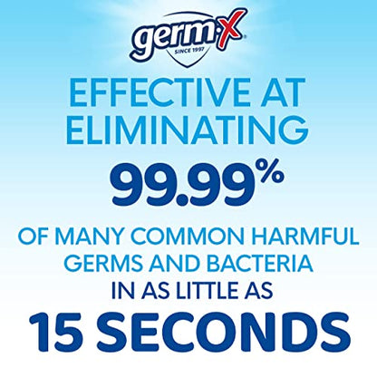 Germ-X Original Hand Sanitizer Spray, 5.5 Oz (Pack of 6), Less Drying & Moisturizing, No Rinse Formula, Fresh Scent, Formulated without Parabens - size: 5.5 Fl Oz (Pack of 6)