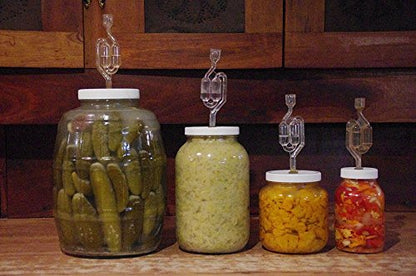 The Picklemeister Glass Fermentation Jar (Picklemeister 1 Gallon) - size: Picklemeister 1 Gallon
