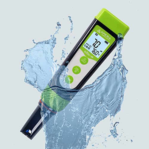 Apera Instruments AI101G GroStar Series GS1 pH Pen Tester Kit with Replaceable Double-Junction pH Probe for Hydroponics Water Quality Testing, Gen II - style: pH