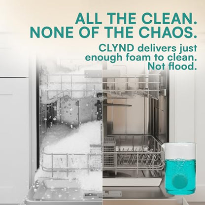 Dishwasher and Garbage Disposal Cleaner Tablets Bundle – Odor Eliminating Foaming Action & Descaler – Septic Safe Appliance Maintenance Kit – Mint & Citrus Scents