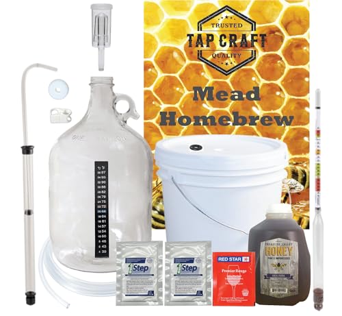 Premium Mead Making Kit - One Gallon - Make Your Own Mead Kit - Mead Making - Great Gift IdeasOne Gallon