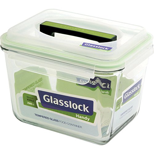 Glasslock 10.5-Cup Rectangle Handy Container - size: 10.5-Cup