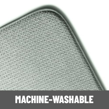 Bellemain XXL Dish Mat Microfiber Dish Drying Mat, Super absorbent (Green, 16" x 18") - color: Green, size: 16" x 18"