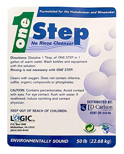 Home Brew Ohio One Step No Rinse Cleanser 50 pounds (50 LB)