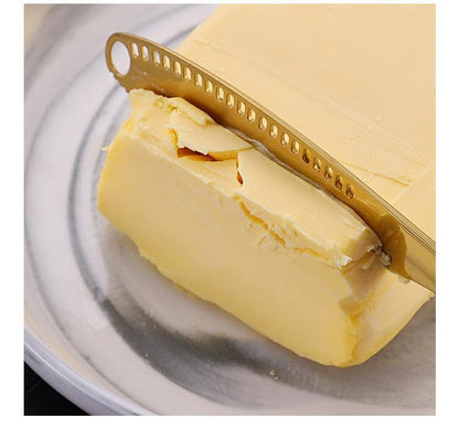 3Pcs Silver Butter Knife, 3 in 1 Stainless Steel Butter Knife Curler, Slicer and Spreader, Kitchen Gadgets for Cheese,Peanut - size: 3Pcs Silver Butter Knife