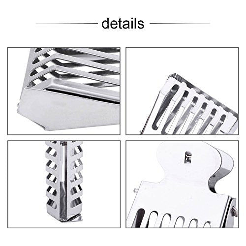 Queen Bee Catcher Cage, Stainless Steel Beekeeping Clip Queen Bee Cage Catcher Beekeeper Tool Equipment(1 pc)