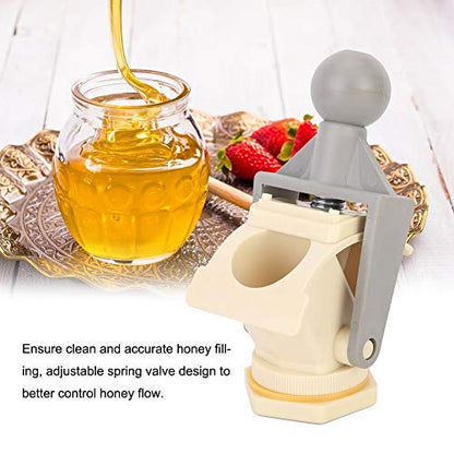 Hztyyier Plastic Gate Valve, Honey Tap for Beekeeping Extractor Bucket Accessory