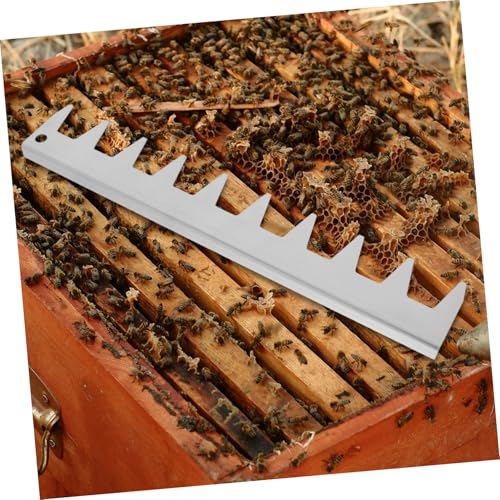 Alasum Beehive Frame Strip Stainless Steel Spacer Tool for Beekeeping Replacement Frame Metal Hive Smooth and Design for