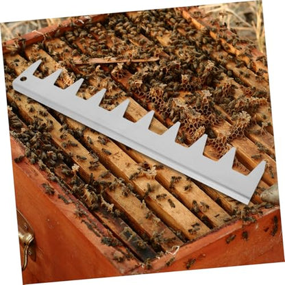 Alasum Beehive Frame Strip Stainless Steel Spacer Tool for Beekeeping Replacement Frame Metal Hive Smooth and Design for