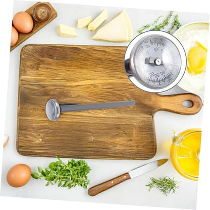LIFKOME Stainless Steel Food Thermometer Digital Probe for Oven Milk Coffee High Accuracy c to c Cooking Thermometer