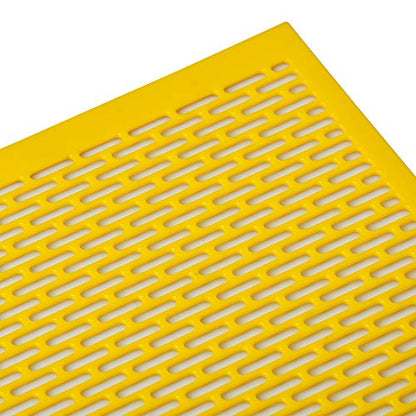 12PCS Plastic Queen Excluder for 10 Frame Beehive - Smooth Edges No Harm to Bees' Wings, Bee Separator to Keep Queen Out of Honey Boxes, Essential Beekeeping Supplies for Beekeepers 20x16"