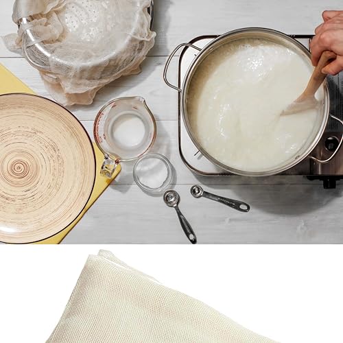 Pure Source India Muslin Cloth for Kitchen Unbleached Cotton for Straining Food Grade Bpa Free Chapati Roti Wrapping Fabric Momos Idli Steaming 1 x 1.2 Meter White - size: 1 x 1.2 Meter