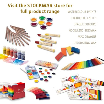 STOCKMAR Decorating Beeswax - 12 Pack (Green) - color: Green