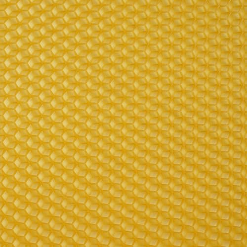 30 Pcs 7.7 * 16.3" Beeswax Sheets for Candle Making, Honeycomb Wax Frames, Beekeeping Foundation Honey Bee Hive Tool, Natural Beeswax Candle Sheets Frame Beehive Waxing Equipment Tool