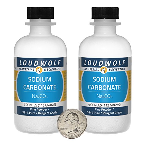 Sodium Carbonate/Fine Powder / 8 Ounces / 99+% Pure/Food Grade