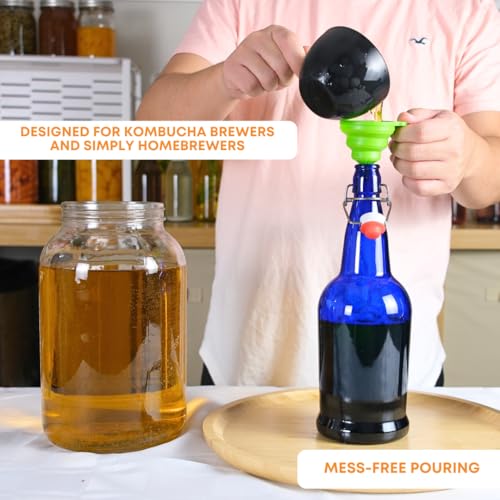 FastRack Swing Top Glass Bottles |33 oz – Pack of 6 | Blue Flip Top Glass Bottles for Home Brewing, Carbonated Drinks, Kombucha, Fermentation, Water | Food Grade – ECO Friendly - color: Blue