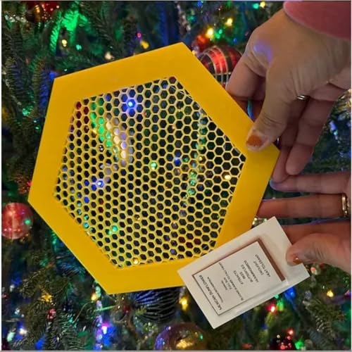 4pcs Anti-Drowning Bee Waterer Hexagonal Acrylic Tray with Lure Cups for Beehive Hydration | Purple - color: Purple