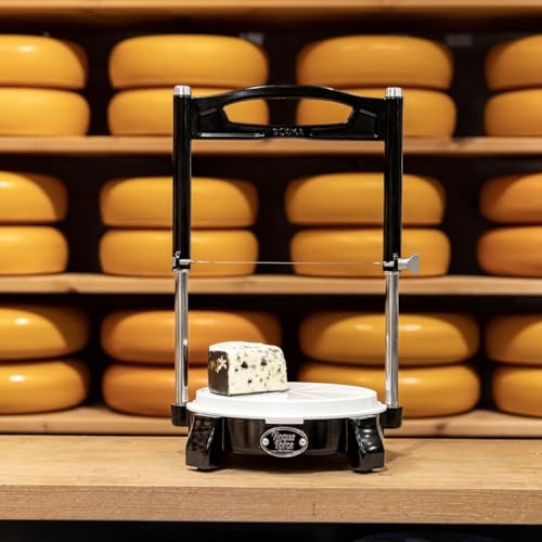 BOSKA RoqueForce® Black - Cheese Cutter – Cheese Tool for Soft Cheese - Easy to Use - Easy to Clean - Ergonomic, Efficient, Professional, Stylish, Durable