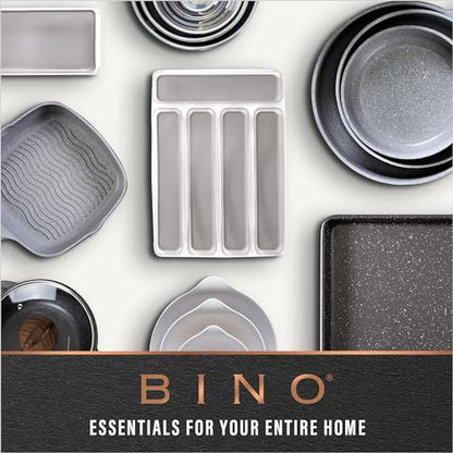 BINO | Plastic Organizer Bins, X-Small - 4 Pack | THE SOHO COLLECTION | Multi-Use Organizer Bins | Pantry & Freezer Bin | Plastic Storage Containers | Bin for Home & Kitchen Org - size: X-Small