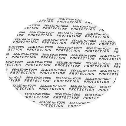 PATIKIL 70mm/2.76" Foam Lid Liner, 50Pack PS Foam Resistant Tamper Pressure Sensitive Seal for Bottle Cap Liners Seals, White - size: 70mm