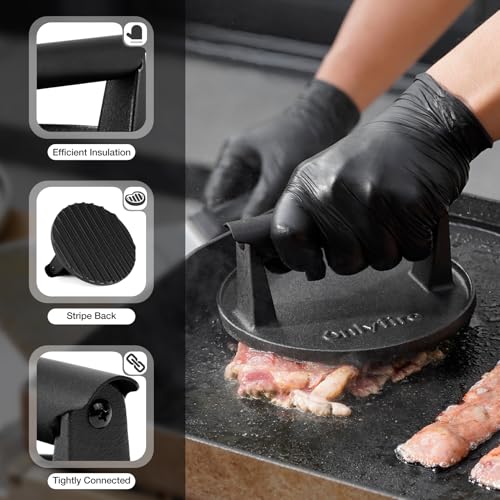 onlyfire Griddle Accessories Kit for Blackstone, Melting Dome, Grill Press