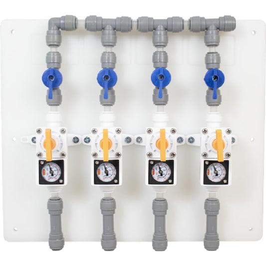 Draft Regulator Board | Gas Manifold | 4 Way