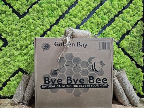 Golden Bay, Smoking Fuel for Beekeeping, Cold Smoke, 2 Pound (36 Rolles)