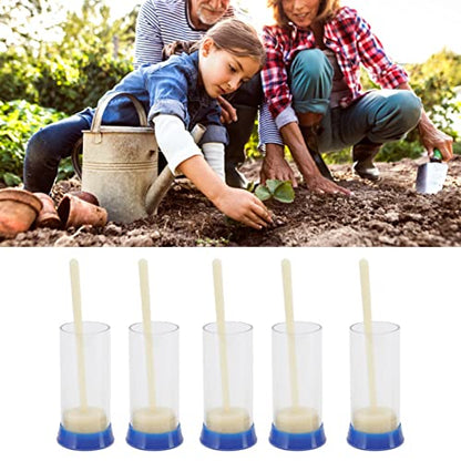 5Pcs Queen Marking Cage, Lightweight Bees Queen Bottle Marker, Queen Plunger Beekeeper Tools for Beekeepers, Gardening, Potted Plant