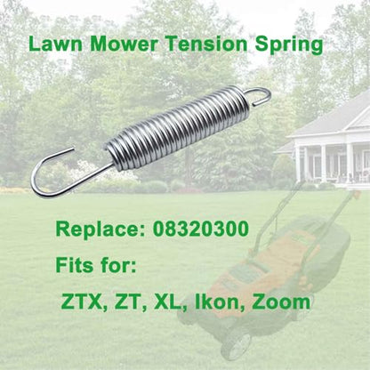 08320300 Tension Spring Fit for Ariens Gravely Lawn Mower Replacement for ZTX, ZT, XL, Ikon, Zoom（2 Pack）