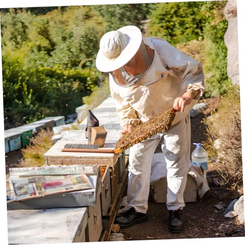 HANABASS Beehive Tool Beekeepers Kit Brush Metal Hook Beehive Cleaning Tools Complete Kit for Bee Keeping