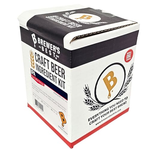 Brewer's Best One Gallon Home Brew Beer Ingredient Kit (IPA (India Pale Ale))
