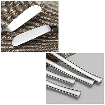 8-Piece Stainless Steel Cheese Spreaders Knives, Butter Spreader