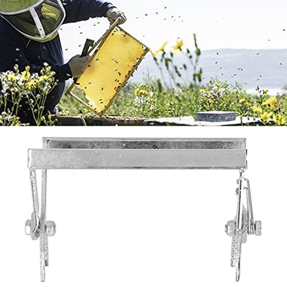 Cyrank Bee Frame Clip, Stainless Steel Beekeeping Frame Gripper Bee Frame Clamp Frame Holder Frame Lifter Tool for Beekeeper Supplies Beehive Equipment