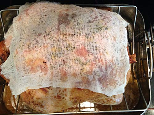 Regency Wraps Chef-Grade 100% Cotton Cheese Cloth 36"X72" (2yds), Bleach & Dye Free, Food Safe For Cooking, Straining, Roasting Turkey, Durable Cheese Cloths for Crafting, Canning (Pack of 2)