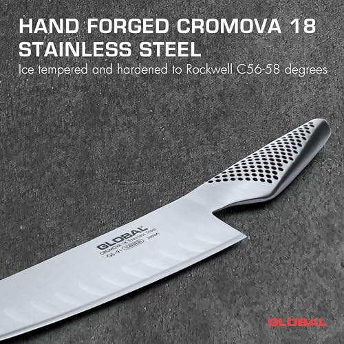 GLOBAL GS-91 5 1/2" inch, Vegetable Hollow Ground - size: 4.5"