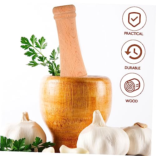 Sauerkraut Pounder for Mason Jars Vegetable Fermentations, 7 Inch Wood Pickle Sticks Sauerkraut